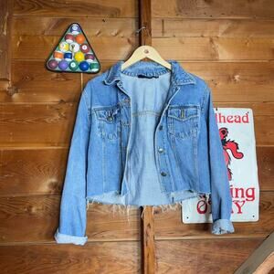 Light blue denim jacket